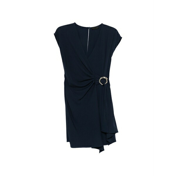 リュージョー レディース 衣裳 トップス V-neck mini dress Blue