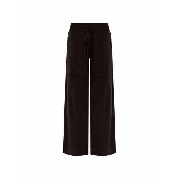 リサ・ヤン レディース 心地よいズボン下 ボトムス Drawstring pocket trousers Brown