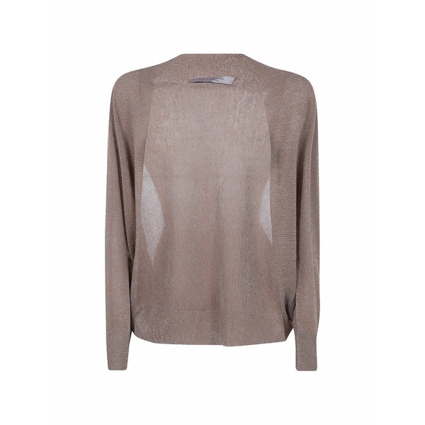 ディー・エクステリア レディース ジレー アウター Lurex-embellishment cardigan Neutrals