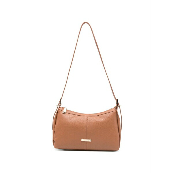 クロミア レディース ショルダーバッグ 御徒面子 Leather shoulder bag Brown