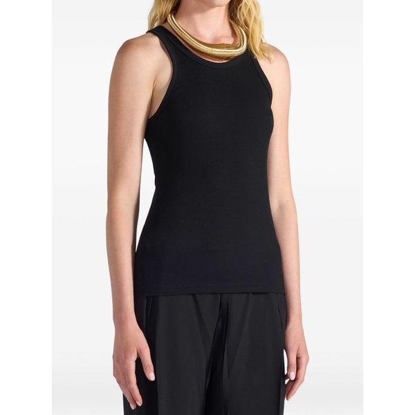 リビアナコンティ レディース カットソー トップス Alicia tank top Black