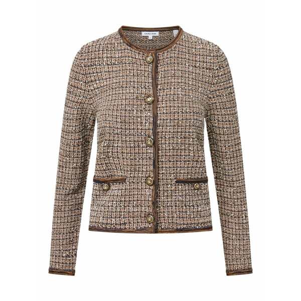 ヴェロニカ ベアード レディース 上衣＆上衣 アウター Brisa tweed button-front jacket Brown