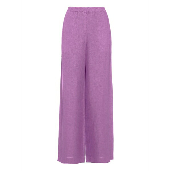 エレス レディース 心地よいズボン下 ボトムス Purple palazzo pants Purple