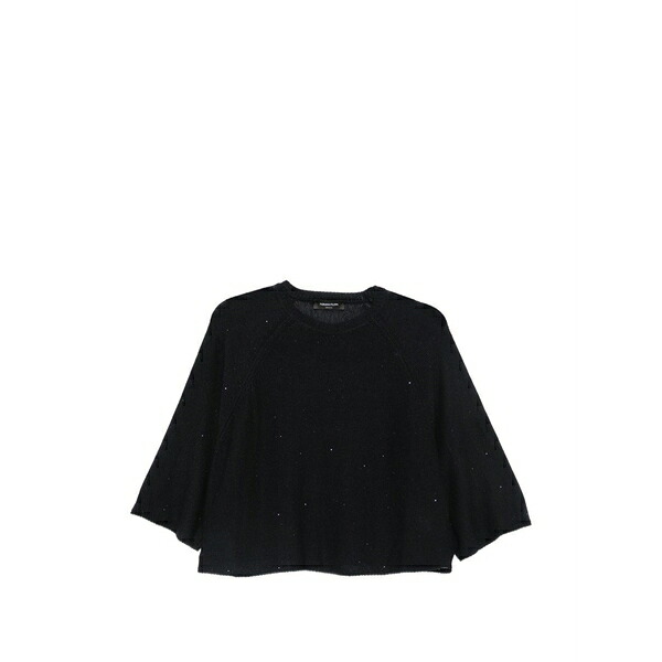 ファビアナ フィリッピ レディース 編み物\u0026スウェーター アウター Sequin-embellished sweater Blue