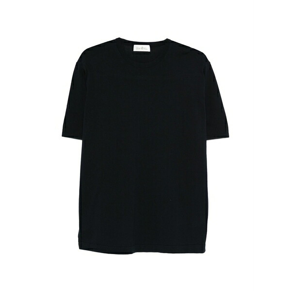 デラ・チアーナ メンズ Tシャツ トップス Crew-neck t-shirt Blue|asty