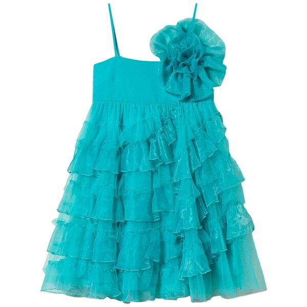 ツイン書き割り レディース 衣裳 トップス Tulle organza minidress Green