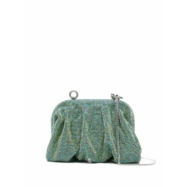 ベネデッタベルジッチーズ レディース ハンドバック 御徒面子 Venus la petite embellished clutch bag Green