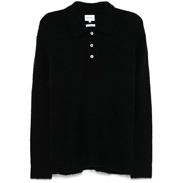 北の方事業計画 メンズ スポーツシャツ トップス Rasmus polo shirt  Black