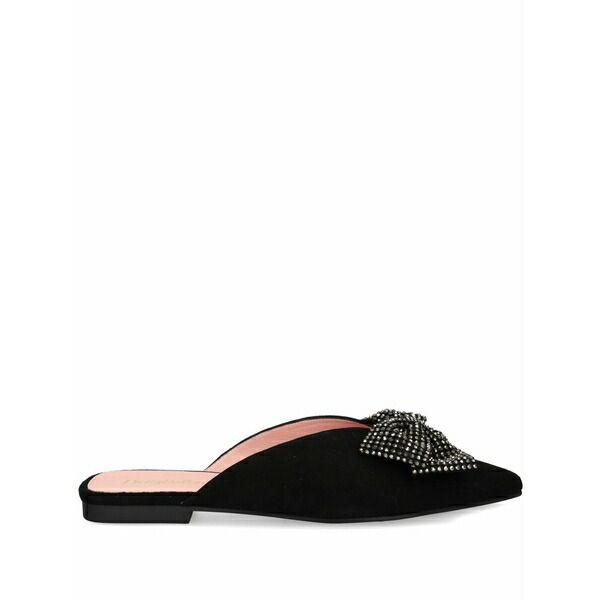 プリティ・バレリーナ レディース サンダル シューズ 10粍 yvette mules Black