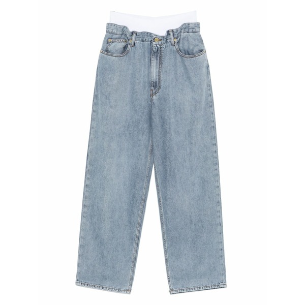 暗然たる運動場 レディース ジーンズズボン下 ボトムス Jane jeans Blue