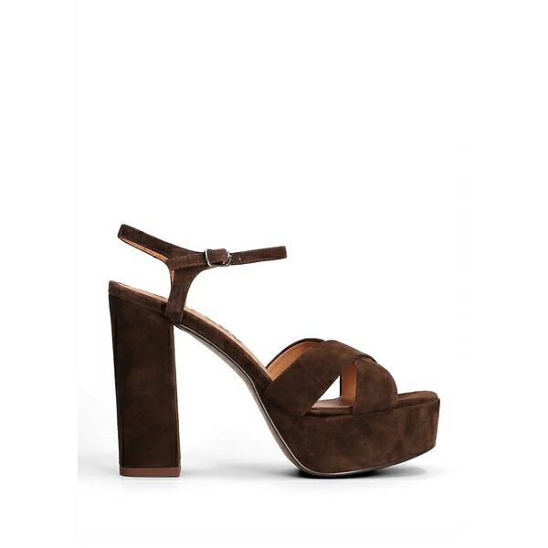 ビビロウ レディース サンダル シューズ Primrose platform sandals Brown