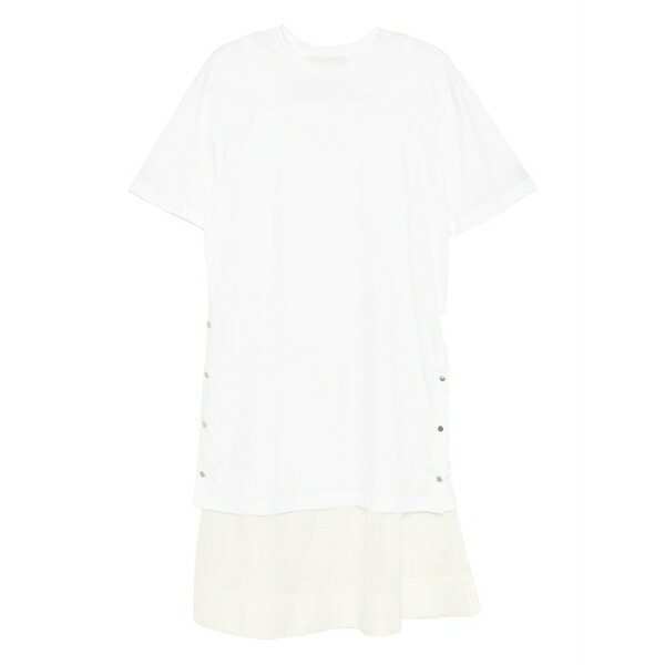 スリーワンフィリップリム レディース 衣装 トップス Crew neck short-sleevees dress White