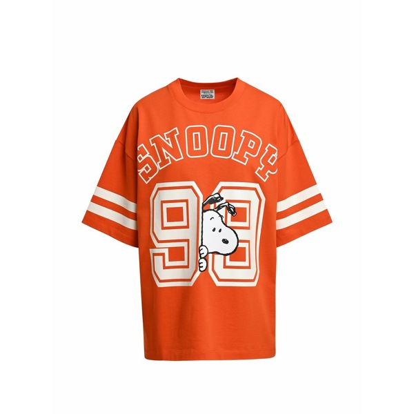 エッセンシャルアントワープ レディース ティーシャツ トップス X peanuts snoopy-print t-shirt Orange