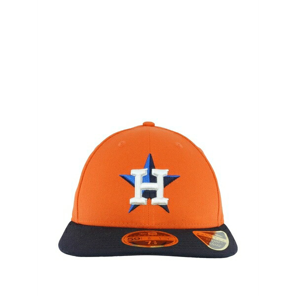 ニューエラ メンズ 帽子 アクセサリー 59fifty houston astros 2017 low profile authentic fitted cap Orange｜asty