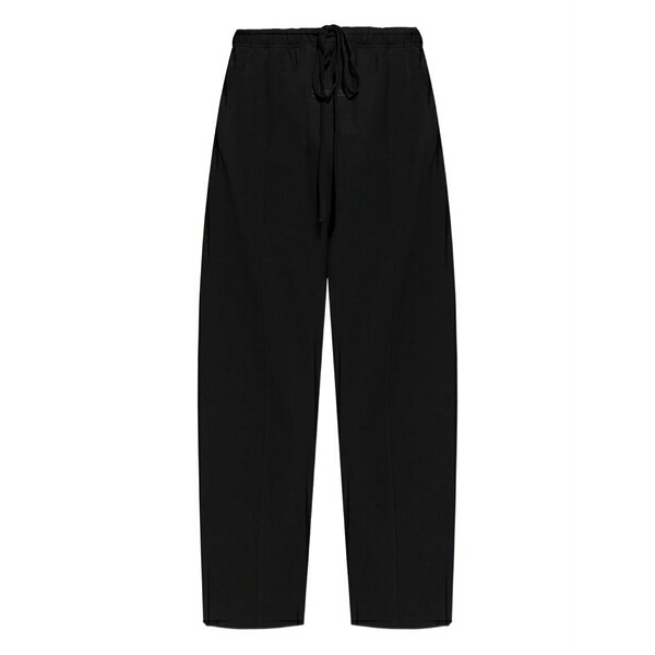 エフオージーエッセンシャルズ メンズ 心地好いズボン下 ボトムス Drawstring cotton trousers  Black