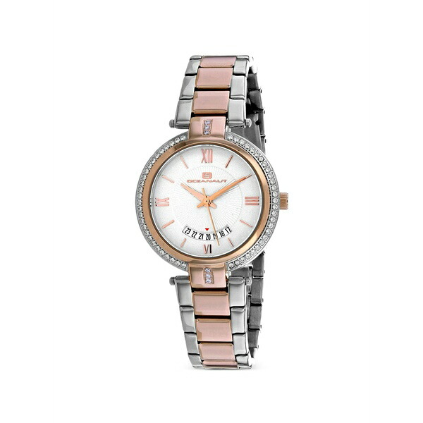 オーシャナット レディース ウオッチ 付属物 Amaya crystal-embellished 36粍 watch White