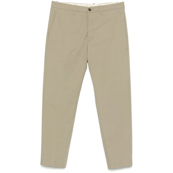 野球クラブ はたご屋 ザ 昼まえ メンズ 心地好いズボン下 ボトムス Nikolas chino trousers Green