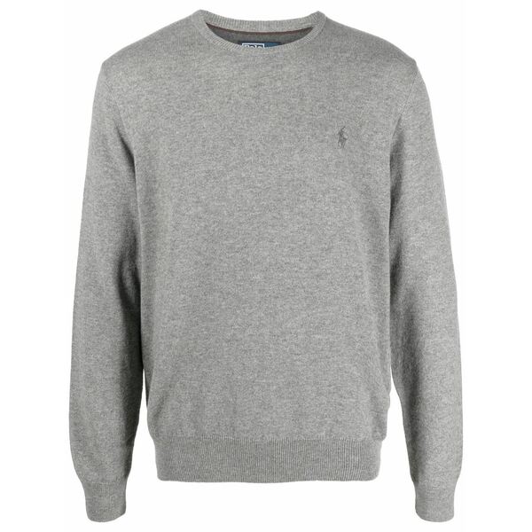 ラルフローレン メンズ 編み物\u0026ティーシャツ アウター Polo pony knit jumper Grey