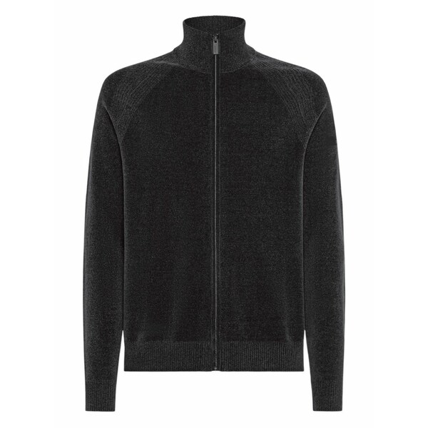 アールアールディ メンズ 編み物\u0026プルオーバー アウター Full-zip sweater Grey