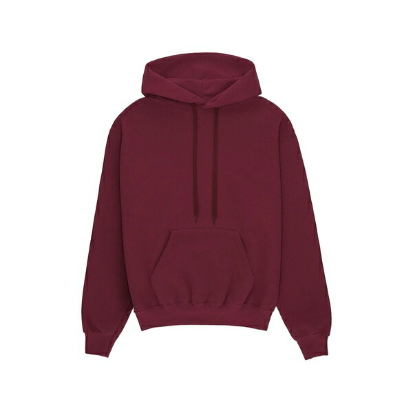 フォルテラ メンズ パーカー・スウェットシャツ アウター Hooded pocket hoodie Red