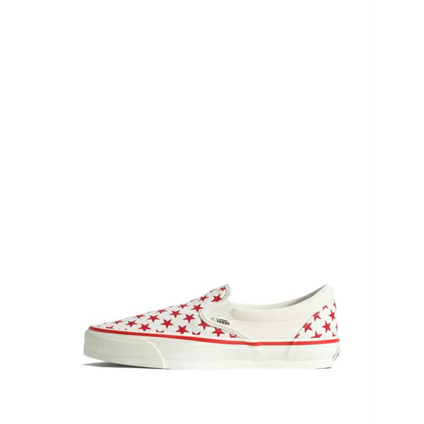 バンズ メンズ スニーカー シューズ Classic slip-on 98 lx star-print sneakers Neutrals｜asty