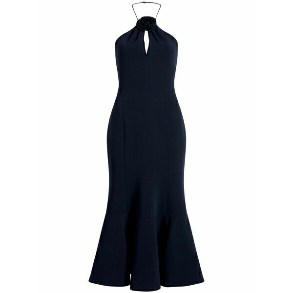 サンクアセプト レディース 衣装 トップス Jennie floral-appliqu￡ dress Blue