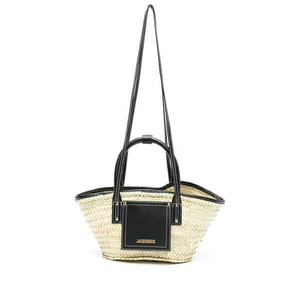 ジャクエムス レディース トートバッグ 御徒面子 Le petit soli basket bag Neutrals