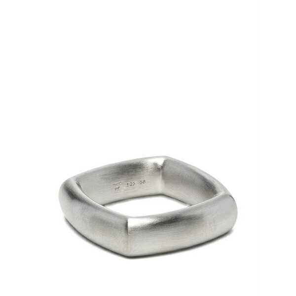 トム木材 メンズ 輪っか 添え物 Frame ring Silver