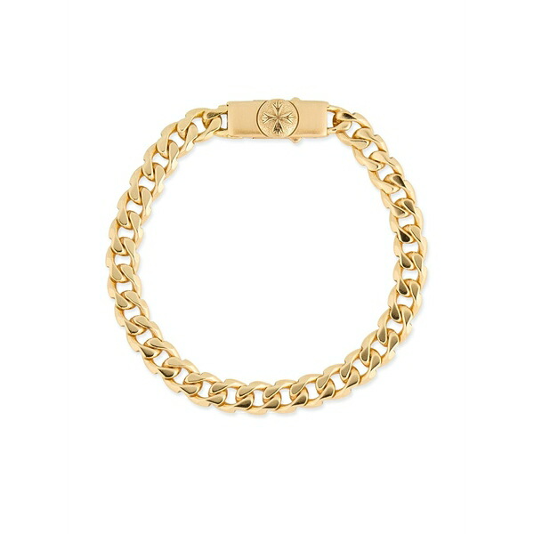 エマニュエレ ビコッキ メンズ ブレスレット・バングル・アンクレット 付属物 Edge logo bracelet Gold