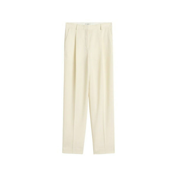 トーテム レディース 心地よいズボン下 ボトムス Panelled trousers White