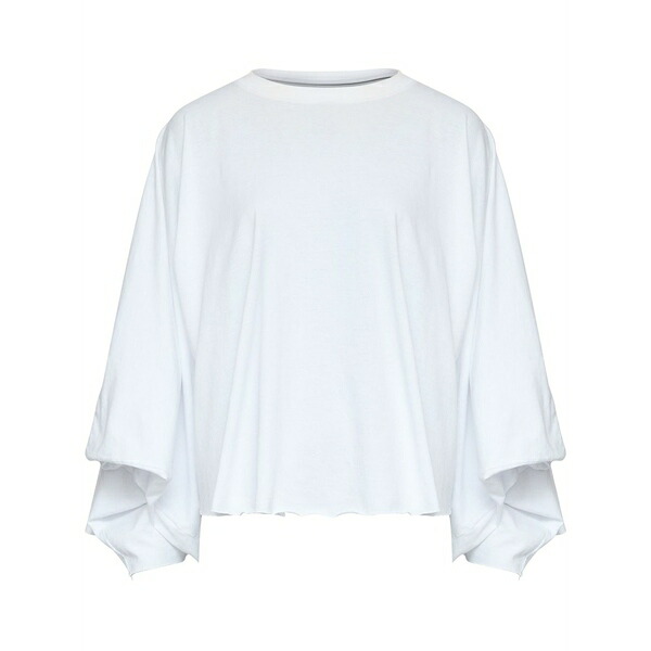 マルタンマルジェラ レディース Tシャツ トップス Long-sleeved top White|asty