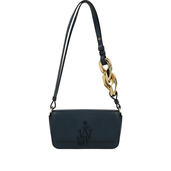 J.W.アンダーソン レディース ショルダーバッグ 御徒面子 Anchor chain crossbody bag Blue