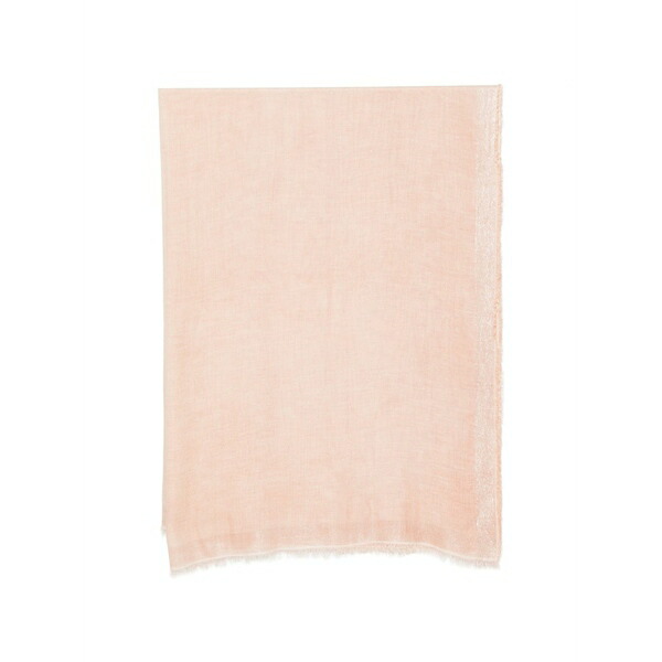 ファリエロ サルティ レディース えり巻き・袈裟・えり巻き 付属物 Glitter-effect frayed scarf Pink