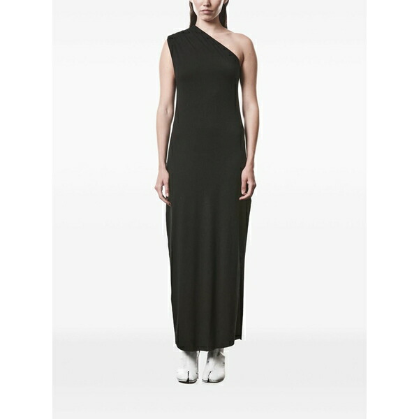 トム・Cr レディース 衣裳 トップス One-shoulder dress Black