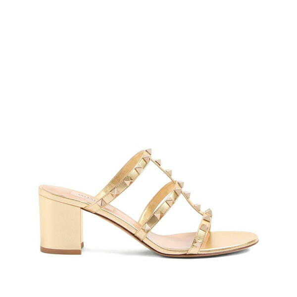 ヴァレンティノ ガラヴァーニ レディース サンダル シューズ Rockstud sandals Gold