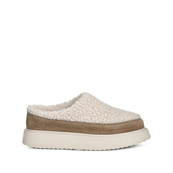 イヌイキー レディース サンダル シューズ Curly micro slippers White