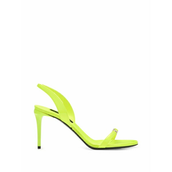 フィリップ飾り気の無い レディース サンダル シューズ Hexagon-detail strap sandals Yellow