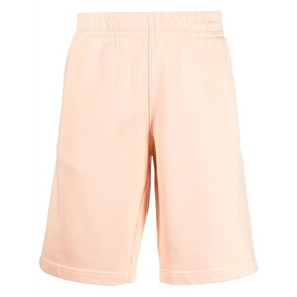 棲み家 狐狸 メンズ 心地よいズボン下 ボトムス Fox-patch cotton shorts Orange