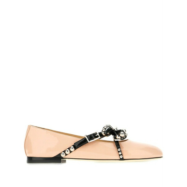 マッハ アンド マッハ レディース サンダル シューズ Bow-detail ballerinas Neutrals