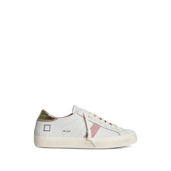 デイト レディース スニーカー シューズ Hl/clf side-stripe low-top sneakers  White