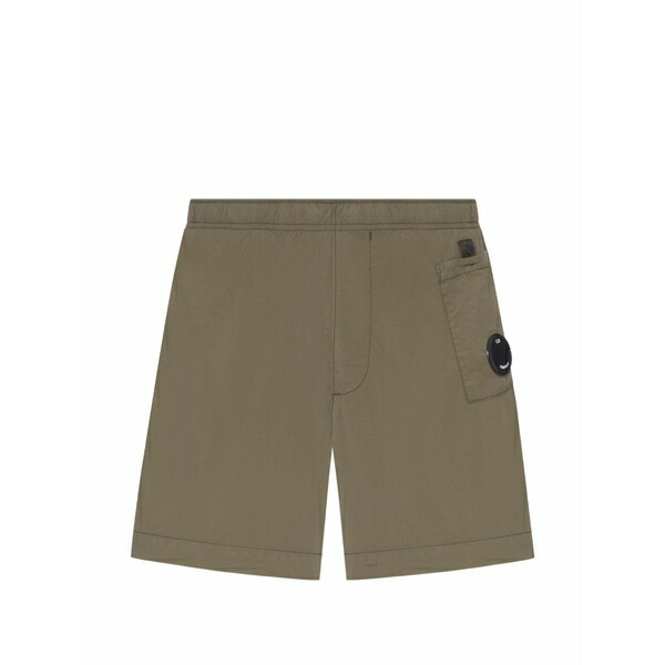 シーピーカンパニー メンズ 心地よいズボン下 ボトムス Lens-detail cargo shorts Green