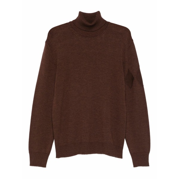 バランタイン メンズ 編み物\u0026プルオーバー アウター Fine-knit jumper Brown