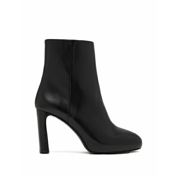 スチュアート ワイツマン レディース ブーツ シューズ Side-zip block-heel ankle boots Black