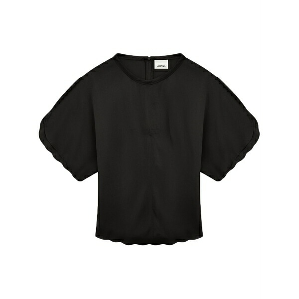 イザ呼びりん マラン レディース ティーシャツ トップス Karlita t-shirt  Black