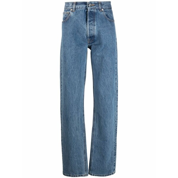 ブイティーエムエヌティーエス メンズ ジーンズズボン下 ボトムス High-waisted cotton jeans Blue
