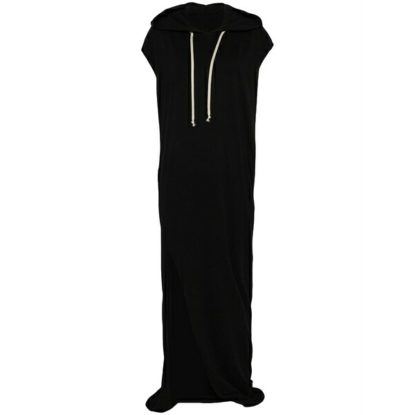 リックオウエンス レディース 衣裳 トップス Edfu t maxi dress Black