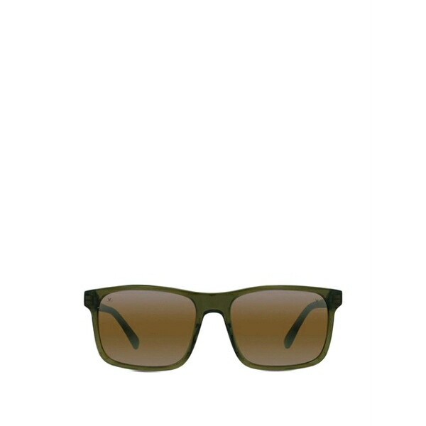 ヴュアルネ メンズ サングラス・アイウェア 付属物 Belvedere rectangle-frame sunglasses Green