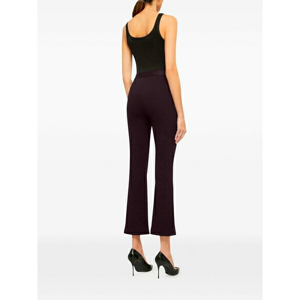 ウォルフォード レディース 心地よいズボン下 ボトムス Grazia panelled trousers Purple