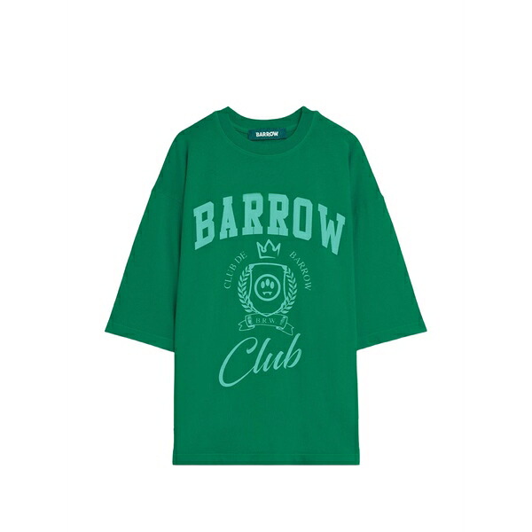バロウ メンズ ティーシャツ トップス Logo-print t-shirt Green