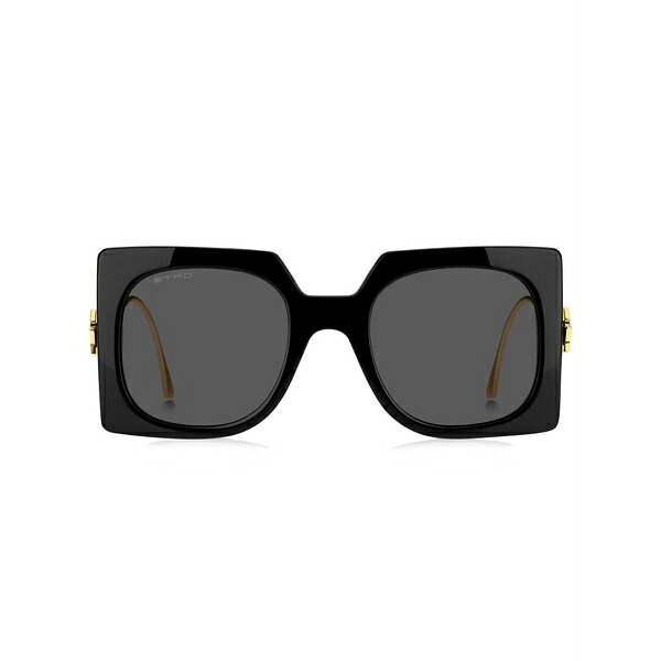 エトロ レディース 黒眼鏡＆アイウェア 付属物 Bold pegaso oversize-frame sunglasses  Black